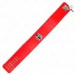 Kink Collar Adjustable Wide Red Strap 33.5-41 cm 65 cm Length
