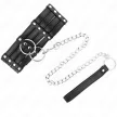 Kink Adjustable Necklace Collar with Belt 65 cm Black