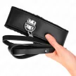 Kink Collar Adjustable Leather Strap 40-48 cm Black