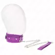 Kink Collar with Leash Adjustable Restraints 36-42 cm Purple