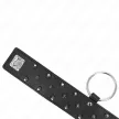 Kink Collar with Leash Silver Studs Adjustable 36-43 cm Black