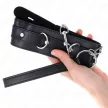 Kink Collar with Belt Adjustable Strap 65 cm Black