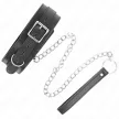 Kink Collar with Belt Adjustable Strap 65 cm Black