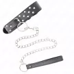 Kink Collar Ring Rivet Strap Adjustable 36-50 cm Black