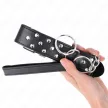 Kink Collar Ring Rivet Strap Adjustable 36-50 cm Black