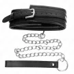 Kink Collar Adjustable Strap Shiny Buckle 65 cm Black