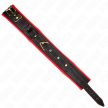 KINK - NYAKLÁNC SZIVACS MŰBŐR PÁNTTAL 2. MODELL ÁLLÍTHATÓ 37-54 CM X 3 CM - 6