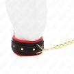 KINK - NYAKÖRV SIMA SZÖVET PÓRÁZZAL, ÁLLÍTHATÓ 33-48 CM X 5,7 CM - 5