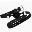 KINK - FULL SILICONE GAG 55 x 2 CM 4 CM BALL MÉRETE FEKETE ÁLLÍTHATÓ 35-51 CM - 2