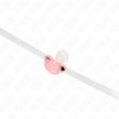KINK - PINK PACIFIER SHAPED GAG 5,5 x 4 CM állítható 43-60 CM - 2