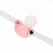 KINK - PINK PACIFIER SHAPED GAG 5,5 x 4 CM állítható 43-60 CM - 4