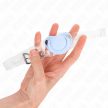 KINK - FÉNYKÉK PACIFIER SHAPED GAG 5.5 x 4 CM ÁLLÍTHATÓ 43-60 CM - 2