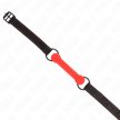 KINK - CSONT SZÁJPECEK MŰBŐR PÁNTTAL PIROS ÁLLÍTHATÓ 41-57 CM - 3
