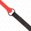 KINK - CSONT SZÁJPECEK MŰBŐR PÁNTTAL PIROS ÁLLÍTHATÓ 41-57 CM - 4