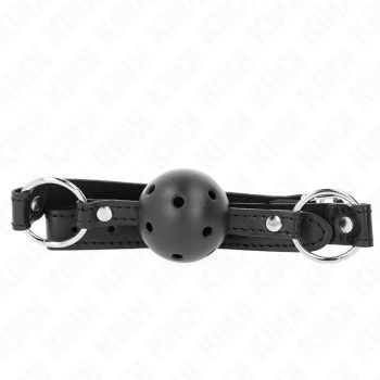 KINK – üreges fekete labda gátló 4,5 cm-es modell
