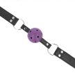 KINK - BREATHABLE BALL 4 CM GAG KETTŐS RIVET LILA 62,5 x 2,5 CM állítható 42-58 CM - 4