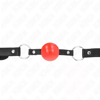 KINK - izgató 4 cm-es gumi gag szájpecek