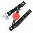 KINK - VÖRÖS TPE GÖRÖG 4 CM GAG 60 x 2 CM - 2