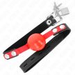 KINK - Puha TPE GÖRÖG 4 CM GAG MODELL 4 60 x 2 CM ÁLLÍTHATÓ 37-52 CM - 2