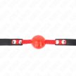 KINK - Puha TPE GÖRÖG 4 CM GAG MODELL 4 60 x 2 CM ÁLLÍTHATÓ 37-52 CM - 3