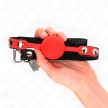 KINK - SILICONE BALL 4 CM GAG GAG WITH LOCK 60 x 2 CM - 2