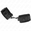 KINK - SÖTÉT CSIPKÉVEL BORÍTOTT CSUKLÓ MANDZSETTA NEOPRÉNBŐL ÁLLÍTHATÓ FEKETE 20-29 CM X 5 - 2