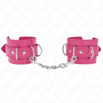 KINK – állítható csuklópántok, pink, 17.5-25 cm