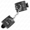 KINK - CSUKLÓSZORÍTÓK FEKETE, FEKETE ÖVVEL, ÁLLÍTHATÓ 17-28 CM X 6 CM - 2