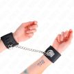 KINK - FIX CSUKLÓSZORÍTÓK 30 CM-ES LÁNCCAL ÉS LAKATTAL FEKETE SZÍNŰ, ÁLLÍTHATÓ 16-23 CM X  - 4