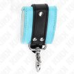 KINK - PRÉMIUM ZÁRHATÓ CSUKLÓSZORÍTÓK FEKETE / KÉK ÁLLÍTHATÓ 21-28 CM X 5.5 CM - 5