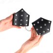 KINK - FEKETE PONT STÍLUSÚ CSUKLÓPÁNT LÁNCCAL, ÁLLÍTHATÓ 17-23 CM X 8,5 CM - 3