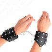 KINK - FEKETE PONT STÍLUSÚ CSUKLÓPÁNT LÁNCCAL, ÁLLÍTHATÓ 17-23 CM X 8,5 CM - 4