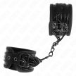KINK - GYÉMÁNT MINTÁS CSUKLÓSZORÍTÓK FEKETE ÁLLÍTHATÓ 17-26 CM X 5.5 CM - 2