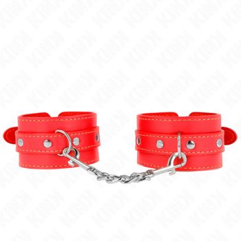 KINK – vékony, állítható csuklókötöző, piros