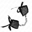 KINK - BOTRÁNY CSUKLÓSZORÍTÓK FEKETE CSIPKE RÉSZLETEK 24.5 CM X 6.5 CM - 2