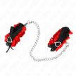 KINK - CSIPKE ELASZTIKUS CSUKLÓSZORÍTÓK PIROS SZÍV RÉSZLETEK ÁLLÍTHATÓ 22-35 CM - 3
