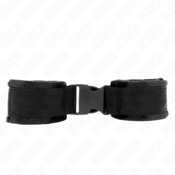   KINK – állítható nylon csuklókötöző piros-fekete 25-35 cm