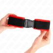 KINK - NEJLON KÖTŐHOROG CSUKLÓSZORÍTÓK FEKETE 1. MODELL PORLASZTHATÓ 25-35 CM X 6 CM - 3