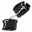 KINK - SZŐRÖS BÉLELT CSUKLÓSZORÍTÓ FEKETE ÁLLÍTHATÓ 17-31 CM X 7 CM - 2