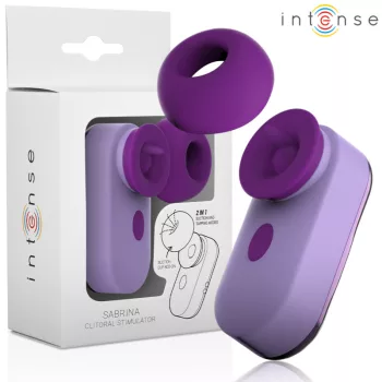   Intense Sabrina Clitoral Stimulator Tapping Mode Compact Purple