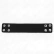Kink Leather Cock Ring Pressure Closure 18.5x3.3 cm