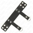 KINK - PÉNISZGYŰRŰ "D" ALAKÚ GYŰRŰKKEL 18.5 X 3.3 CM - 4