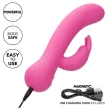 CALEXOTICS - ELSŐ ALKALOM VIBRÁTOR NYÚL ÚJRATÖLTHETŐ RÓZSASZÍNŰ - 8