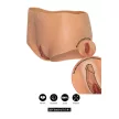 Hidden Desire Chilot Deschis Vagin și Anus Silikon Mărime Medie Nude