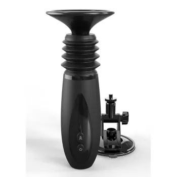   Fetish Fantasy Series Dildo Clamp Cu 7 Moduri De Impingere 24.9 cm Negru