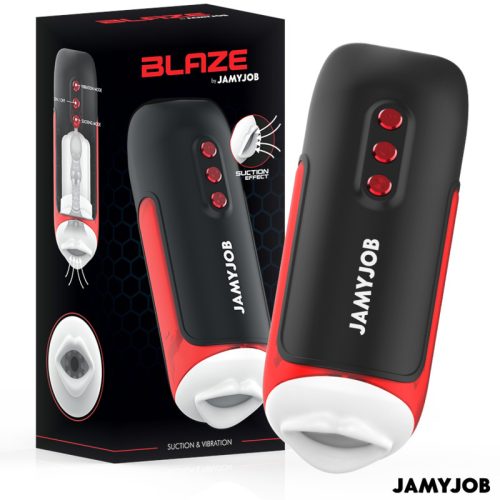 JAMYJOB - BLAZE AUTOMATA SZÁJMASZTURBÁTOR 5 SZÍVÓ ÉS VIBRÁCIÓS ÜZEMMÓD