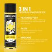 BRUMA - PRÉMIUM MASSZÁZS FORRÓ OLAJ PINA COLADA 3 AZ 1-BEN - 100 ML - 4