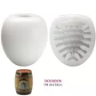 Pretty Love Male Masturbator Ribbed Texture Waterproof White Model 2