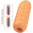Pretty Love Masturbator masculin cu bile interne Orange rezistent la apă