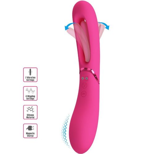ROMÁNC - LEXIE G-SPOT VIBRÁTOR 7 REZGÉS RÓZSASZÍN